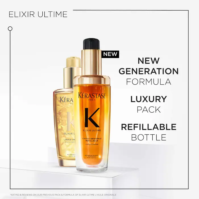 Tinh dầu dưỡng tóc chắc khỏe Elixir Ultime L'Huile Originale