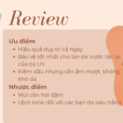 Review kem chong nang La Roche-Posay